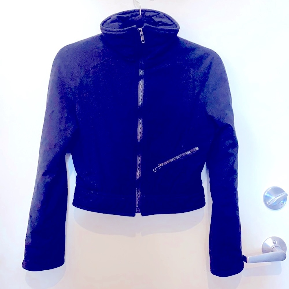 Obermeyer black warm short jacket